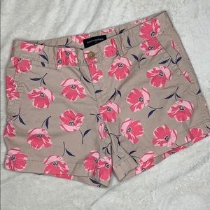 Banana Republic Floral Chino Shorts